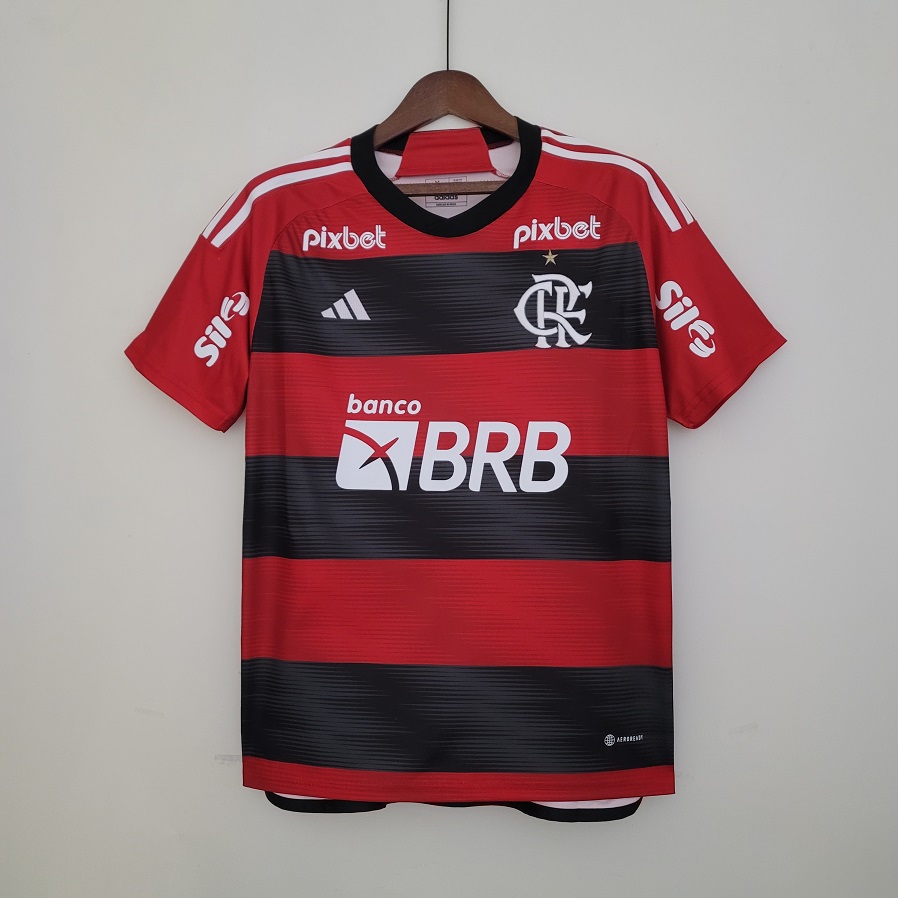 AAA Quality Flamengo 23/24 Home Sponsor Version Jersey